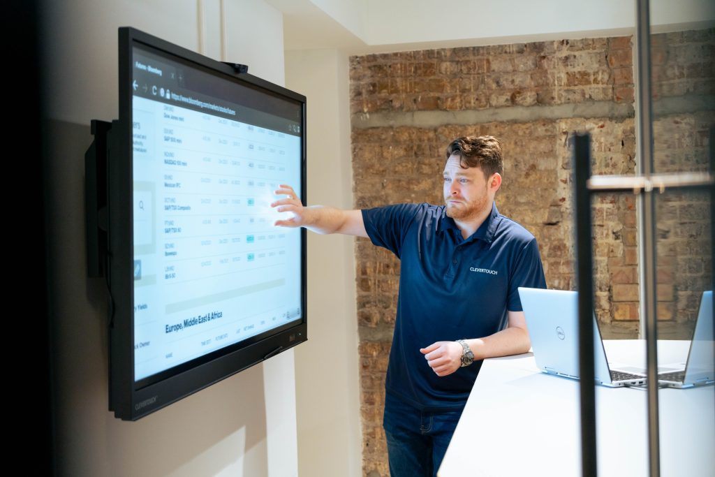 Clevertouch display
